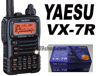 YAESU VX-7R Triple band Handheld radio (Black) 409shop,walkie